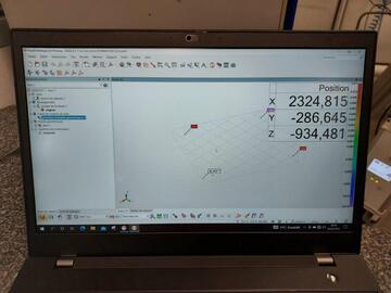 Laser tracker LEICA