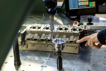 Prestation de contrôle d'usinage au Laser Tracker