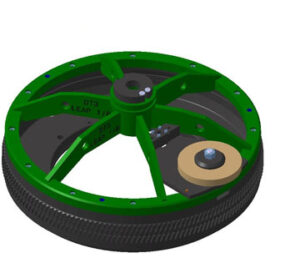 Outillage de brochage DT3 LEAP 1B de forme circulaire avec support vert